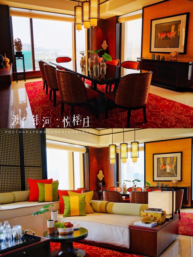 第一次拜访澳门银河综合度假城,果然名如其城。一楼的钻石广场,-美图社区-美图秀秀