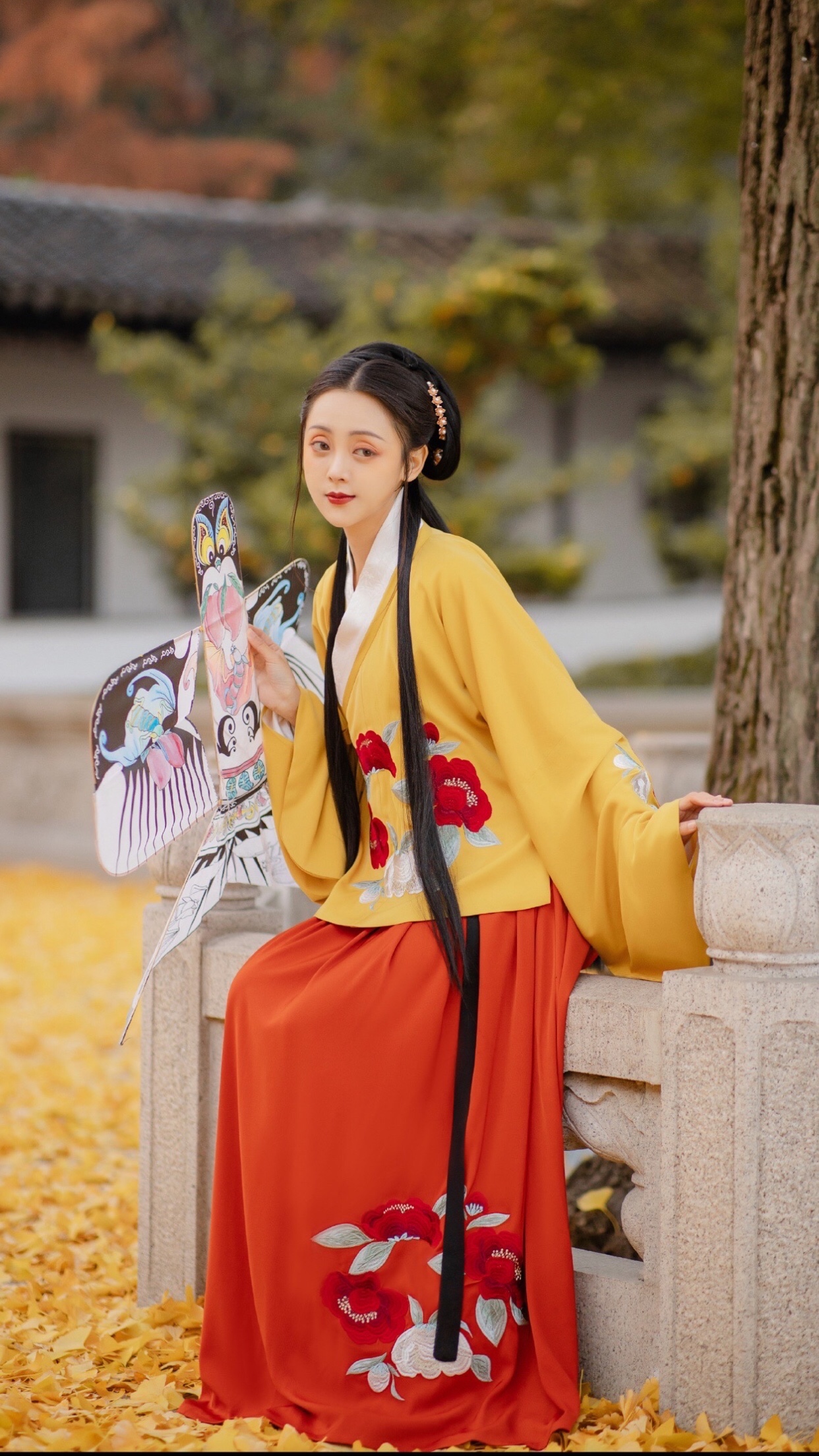 汉服汉服小姐姐模特 煜月toto摄影 流云蕊 美图社区 美图秀秀