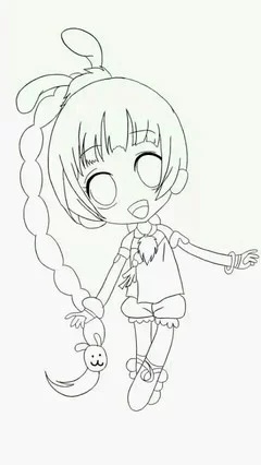 Q版斗罗大陆漫画 小舞填下色 美图社区 美图秀秀