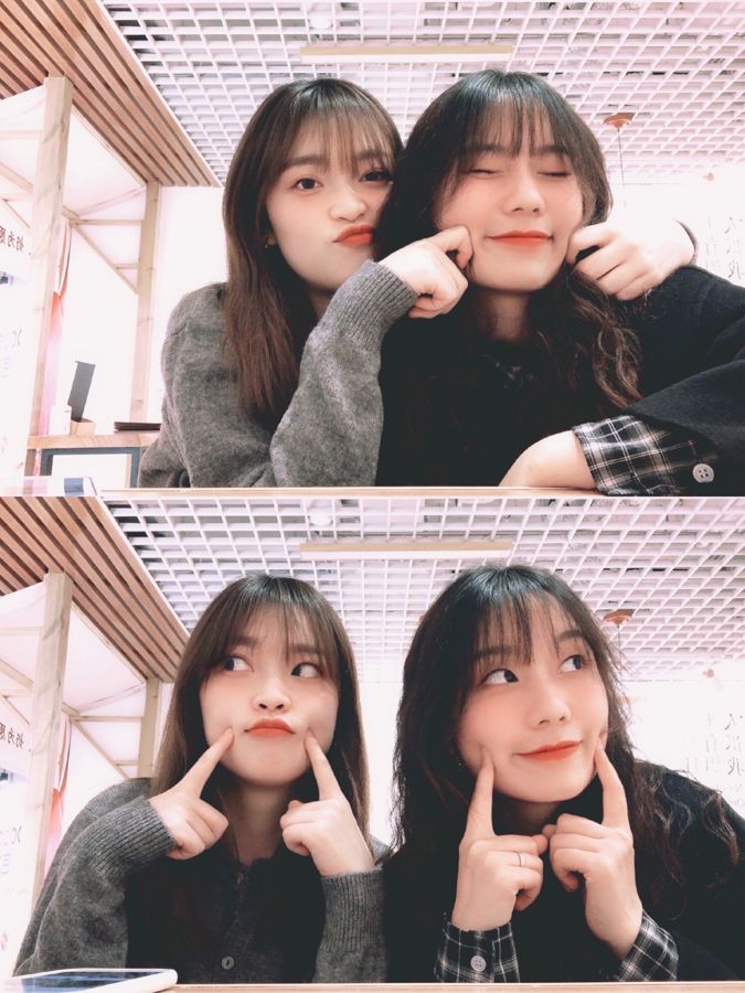 和闺蜜👭在一起就是要拍拍拍!今天整理了18款姿势分享给大家-美图社区-美图秀秀