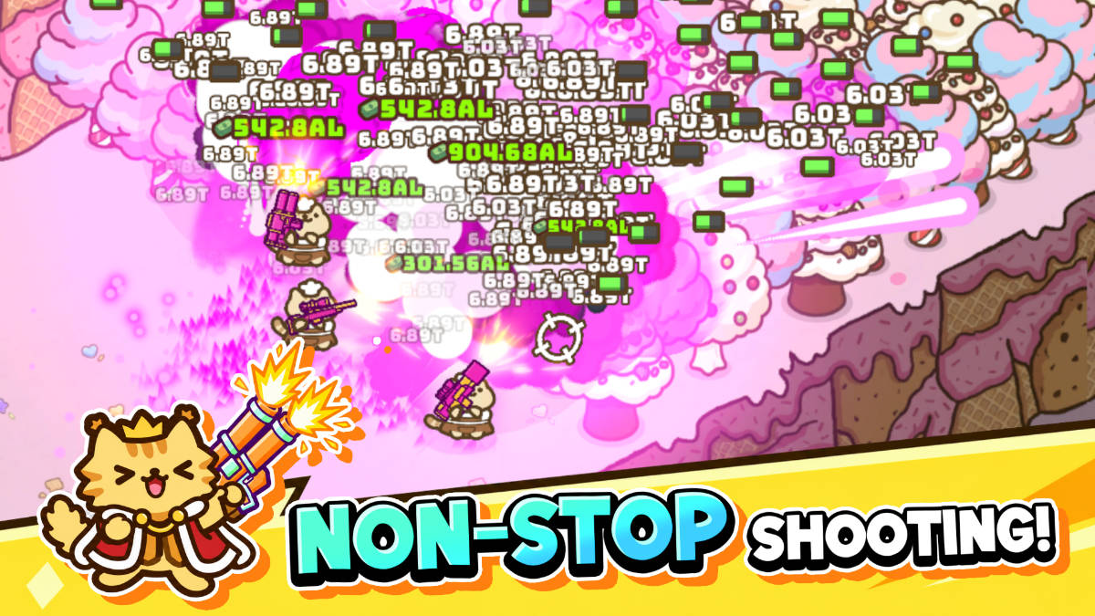 安卓枪手猫咪:放置射击RPG v1.1.64 无限货币